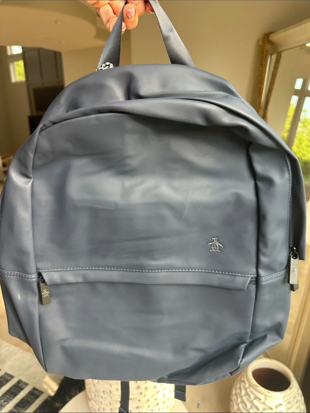 Original Penguin Navy TPU Backpack - Sleek Everyday Carry